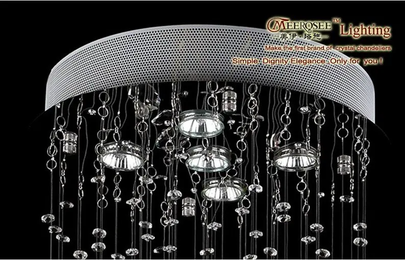 Spiral Crystal Ceiling Light for Staircase GU10 Bulbs Modern Creative Lighting Villa Shopping Mall Indoor Decorative | Лампы и