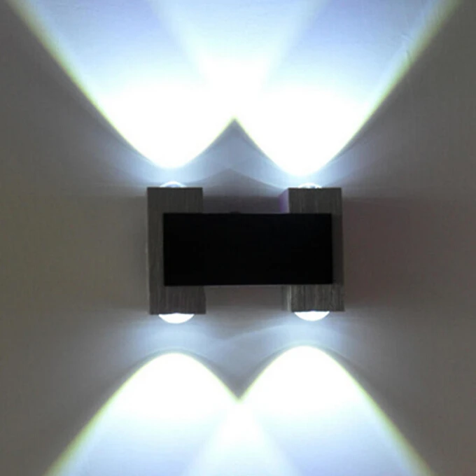 Горячая Распродажа светодиодный настенный светильник 4*1 Вт Теплый Холодный