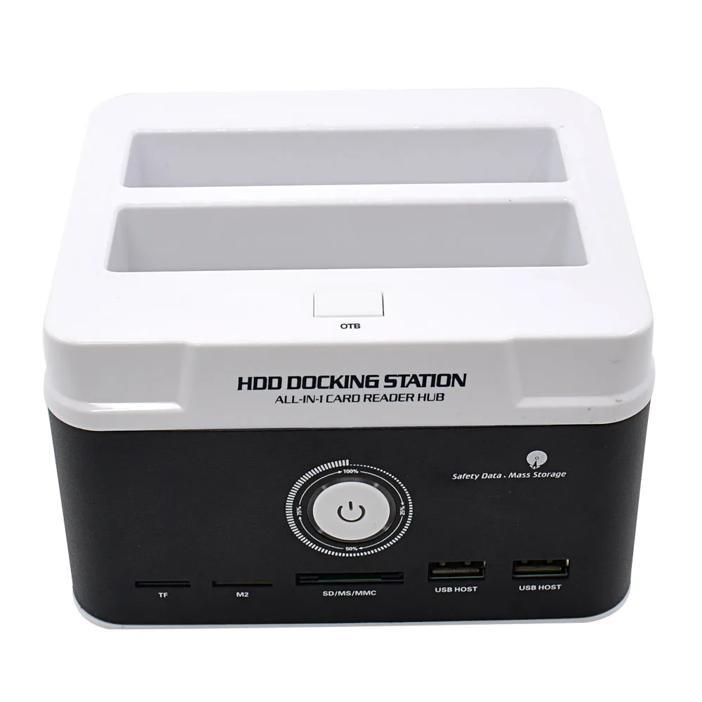 TISHRIC жесткий диск Hdd кардридер Внешний все в одном Hd док-станция USB двойной IDE коробка SATA 2,5 3,5 корпус Чехол