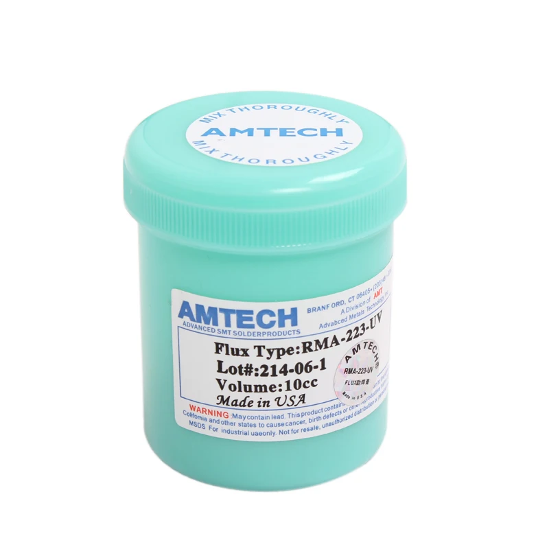 5 шт. Новейшее Worldwdide припоя паяльной пасты флюсовая паста RMA-223-UV 100 г светодиодный