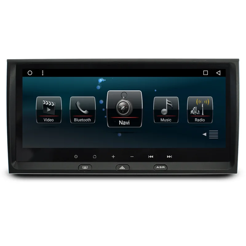 Автомобильный стерео радиоприемник на Android 8 дюйма DVD GPS навигация спутниковая для