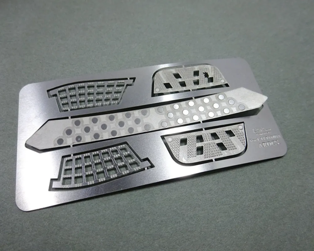Декоративные педали для грузовика beenz arocs Metal tamiya Масштаб 1:14 rc 3363 3348 Трактор