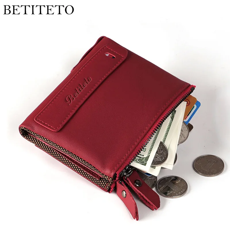 Кошелек Betiteto из натуральной кожи Женский мини кошелек для монет сумка|Женские