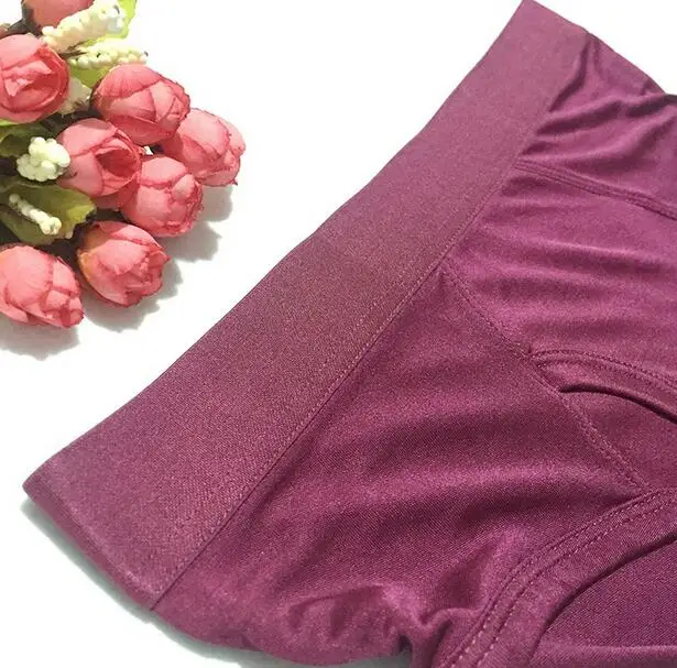 1 PC 100% Pure Silk Knit Men's Underwear Briefs Size L XL 2XL 3XL SG105 | Мужская одежда