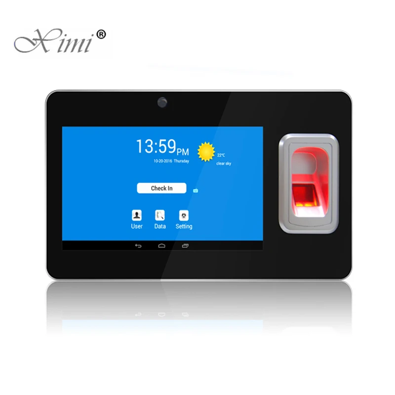 Android биометрический отпечаток пальца и микросхема карта с временем посещаемости