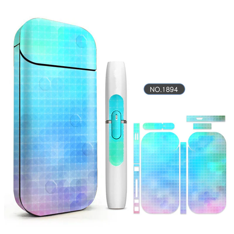 KEEPRED кожаный чехол наклейка для IQOS 2 4 плюс Vape электронная сигарета комплект 2.5D