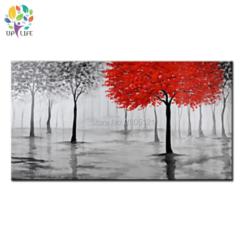 Ручная роспись Современная декоративная картина маслом в гостиной искусство