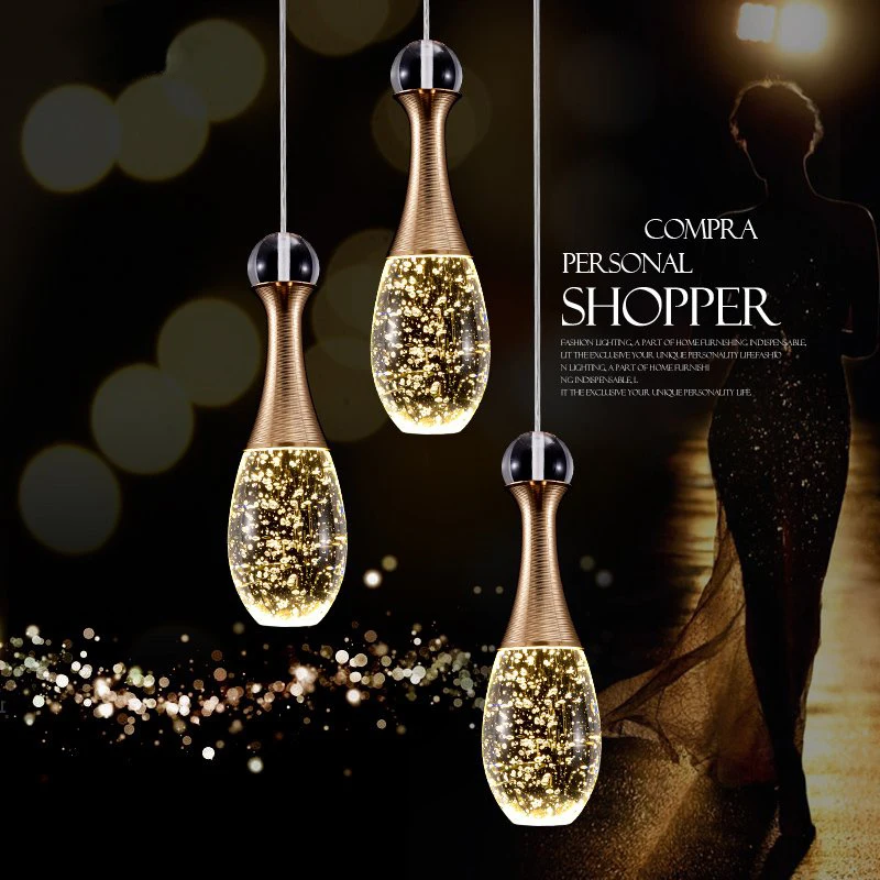 Светодиодная Подвесная лампа в скандинавском стиле современный металлический