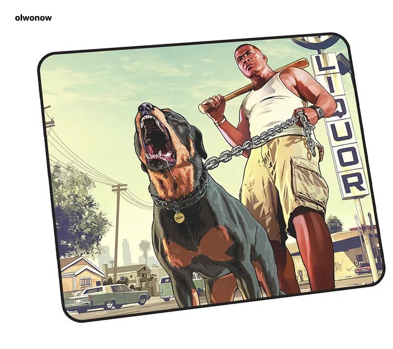 Коврик для мыши gta 30x25 см лучший игровой коврик подарок геймера