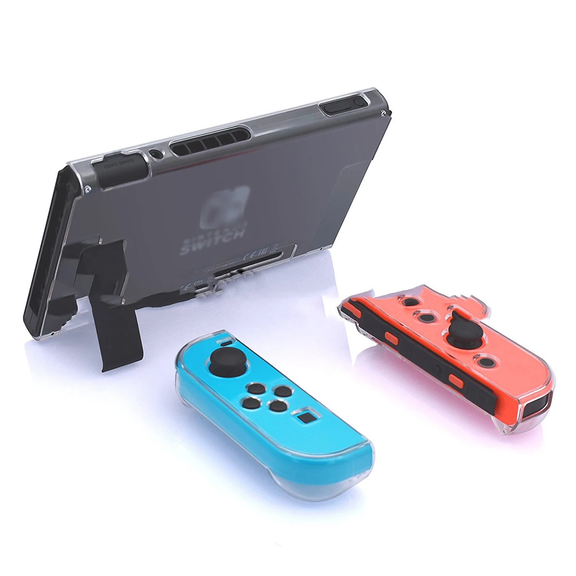 Съемный кристаллический телефон для Nintendo Switch NS NX Чехлы твердая прозрачная задняя