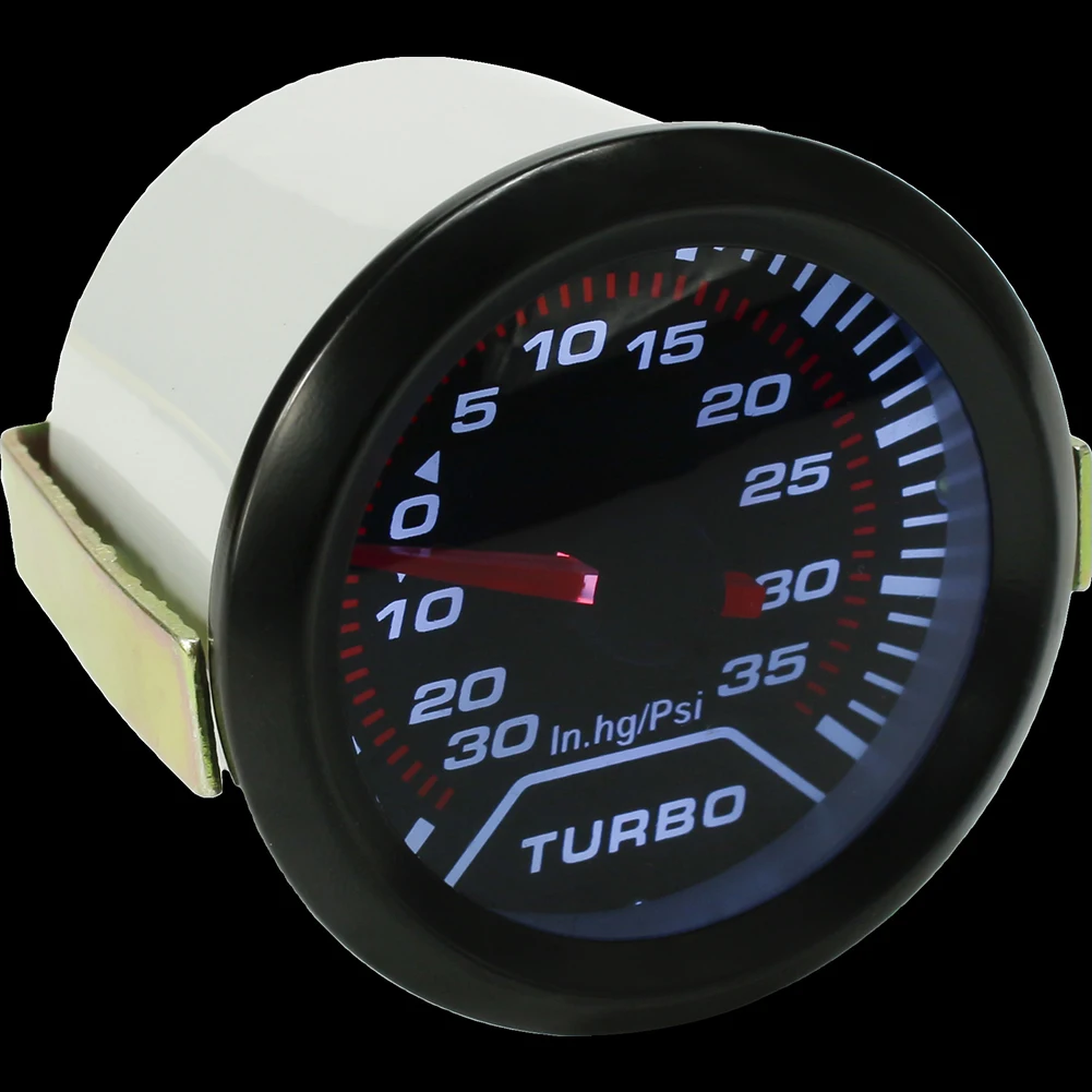 2 дюймов 52 мм Универсальный авто светодиодный Turbo Boost манометр вакуумный пресс