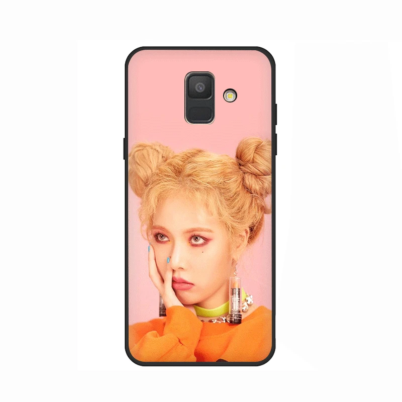 B3 HyunA Ким Мягкий силиконовый чехол для телефона для samsung GaLaxy A3 A5 A6 A7 A8 A9 A10 A30 A40 A50 A70 J6 - Цвет: B3