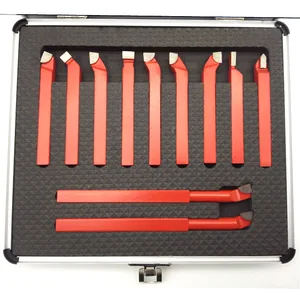 Набор наконечников твердосплавных, 10 х10 мм, 8 х8 мм, 11 шт.