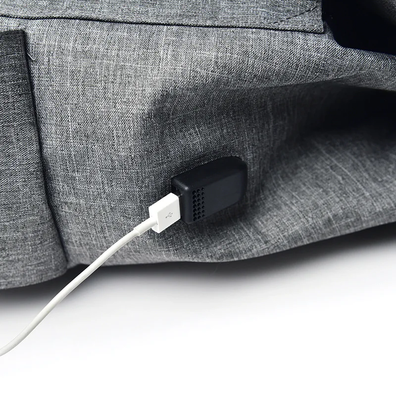Рюкзак тканевый унисекс для ноутбука с USB-портом | Багаж и сумки