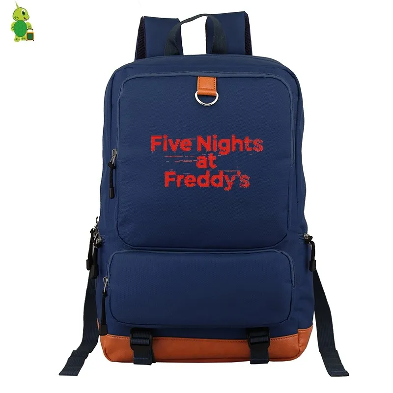 Рюкзак Five Nights At Freddy's 2 FNAF для женщин и мужчин, рюкзак для ноутбука, школьные сумки для подростков, мальчиков, девочек, парусиновые дорожные сумки - Цвет: 27