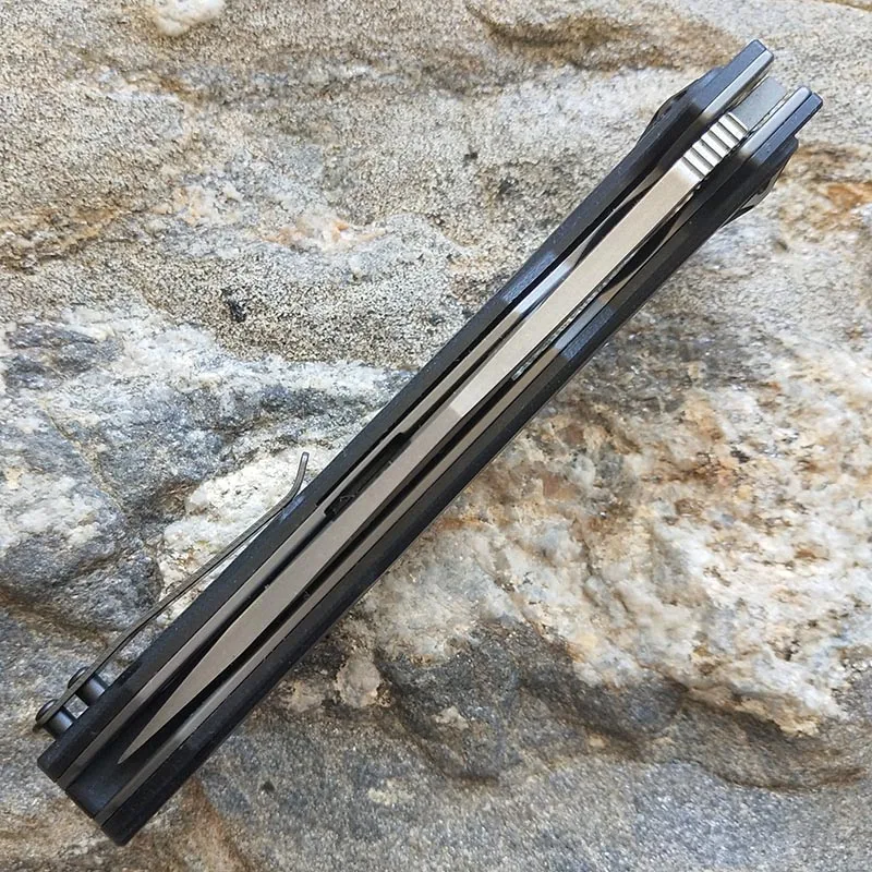 Волшебный складной нож ZT0999, KVT подшипник M390, лезвие CF+ титановая ручка, походные охотничьи ножи для выживания, инструмент для повседневного использования