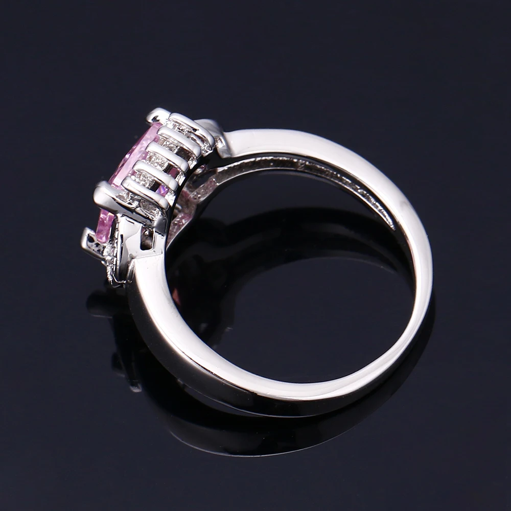 KAMERAON Fashion Jewelry Zirconia Ring Women Love Finger Anel Mood Wedding Delicate Rings Engagement Promise | Украшения и