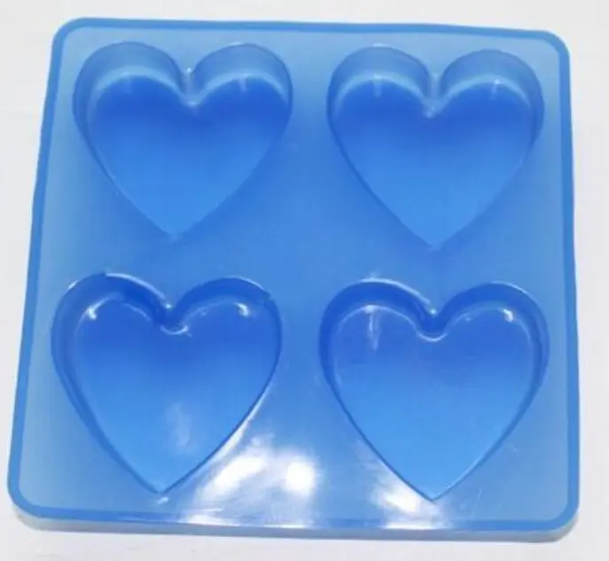 Силиконовая форма для домашнего мыла в форме сердца|mold for|silicone moldcookie silicone mold |