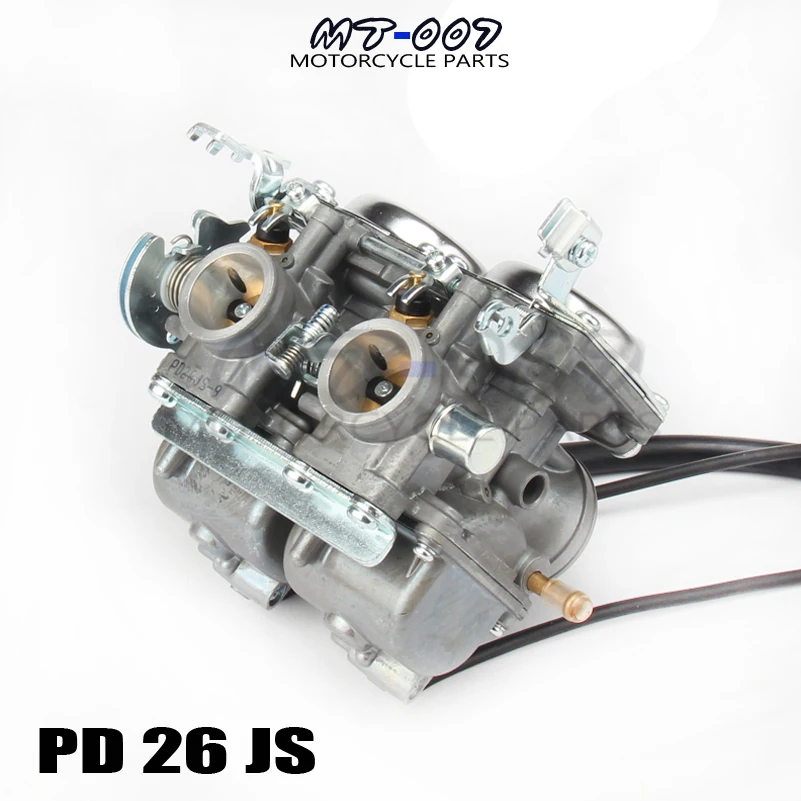 

Two Cylinder PD26 26mm PD26JS Carburetor 250cc for Honda 250cc Motorcycle Dirt Bike ATV HK-101