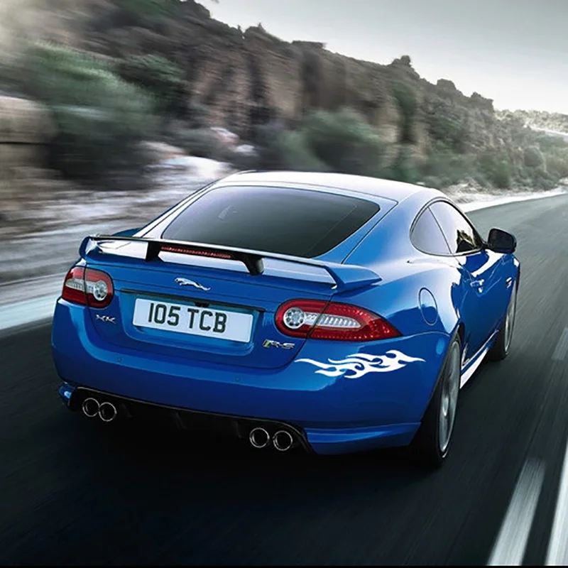 2 шт. наклейки на автомобильные кузова с эффектом пламени|Наклейки автомобиль| |