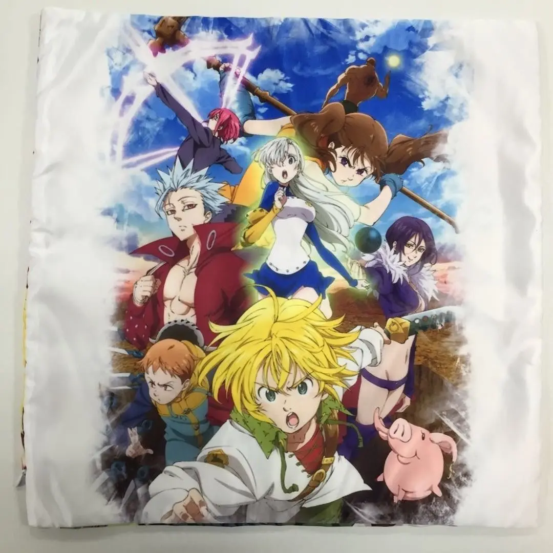 Новинка Nanatsu no Taizai семерные смертные грехи двухсторонняя подушка чехол