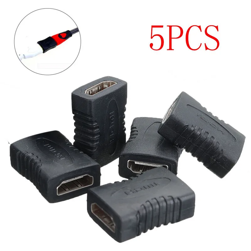 Mayitr 5 шт. HDMI Женский удлинитель переходник разъем F/F подходит для HDTV