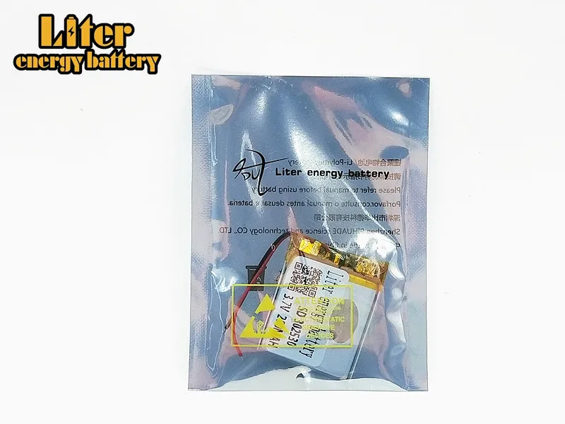 302530 литий-ионный аккумулятор Батарея 3 7 V 200 mAh литий-полимерный Перезаряжаемые