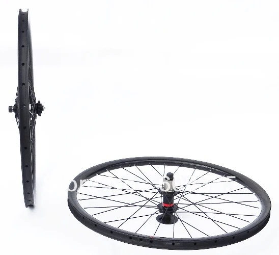 Полный углеродный 3K 29ER горный велосипед MTB клинчерная колесная пара-обод ступицы
