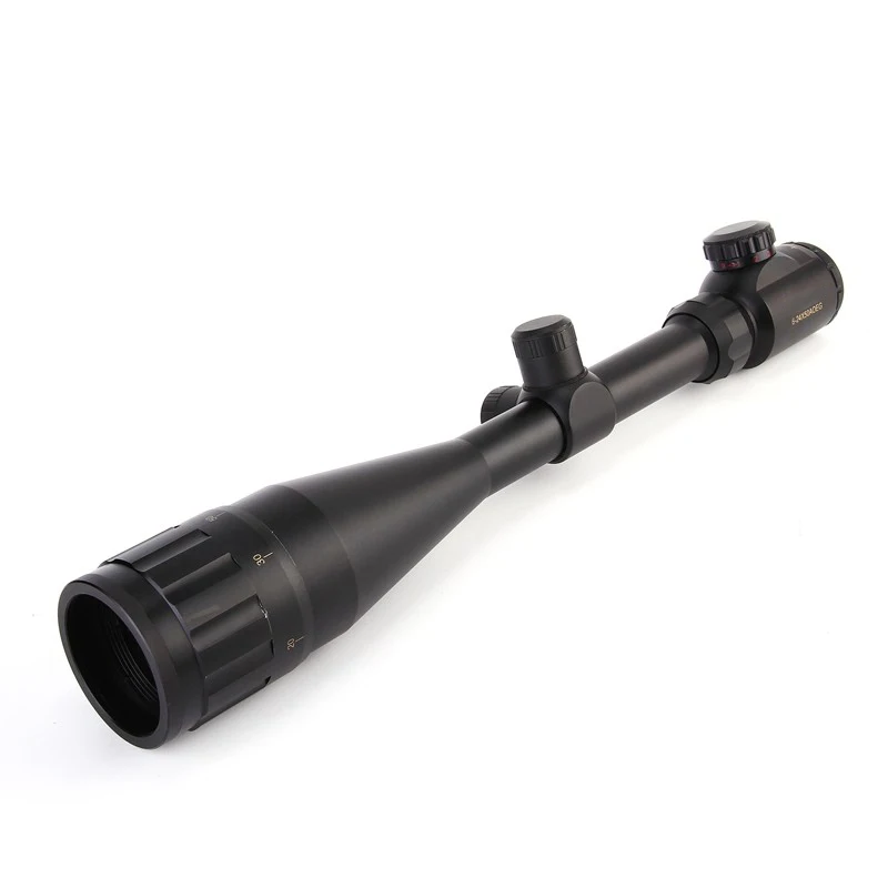 11mm/20mm Rail 6-24X50 Adjustable Green Red Dot Illuminated Hunting Tactical Riflescope Reticle Optical Sight Scope | Спорт и