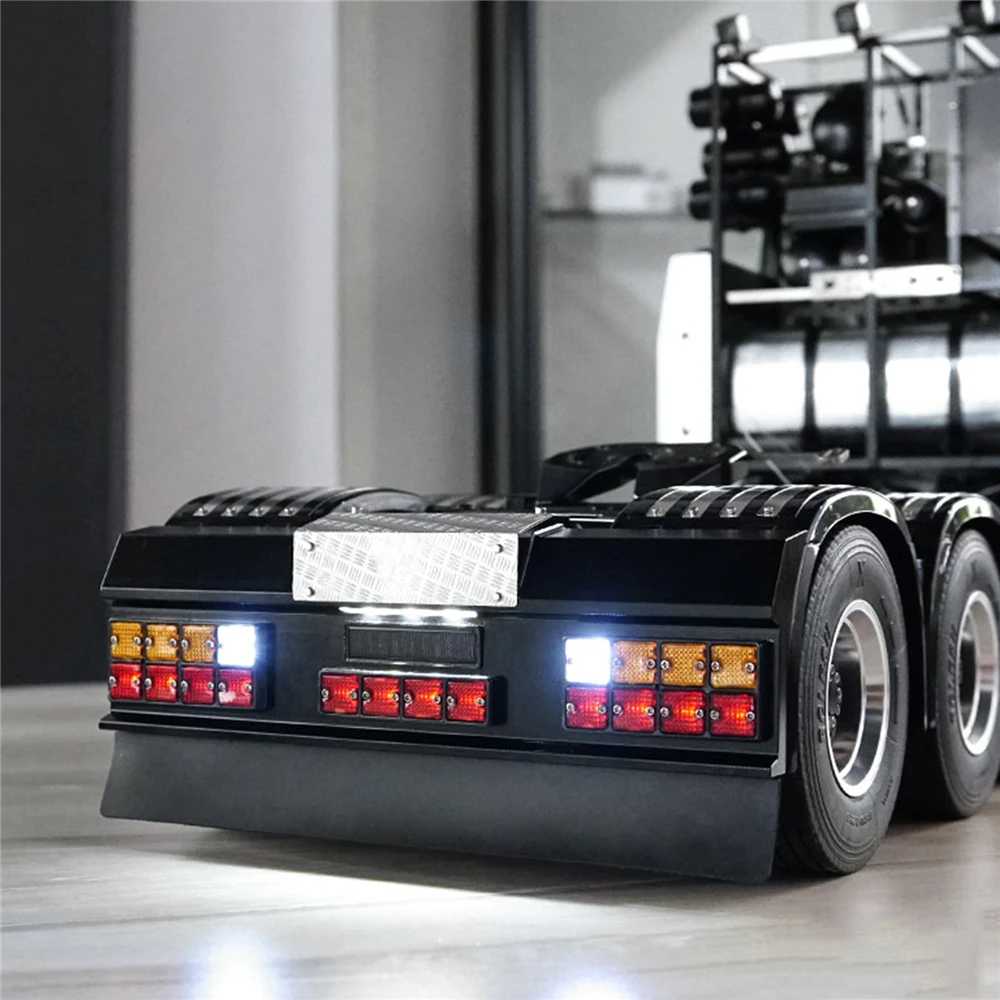 Светодиодный квадратный задний сигнальный светильник Набор для Tamiya по супер