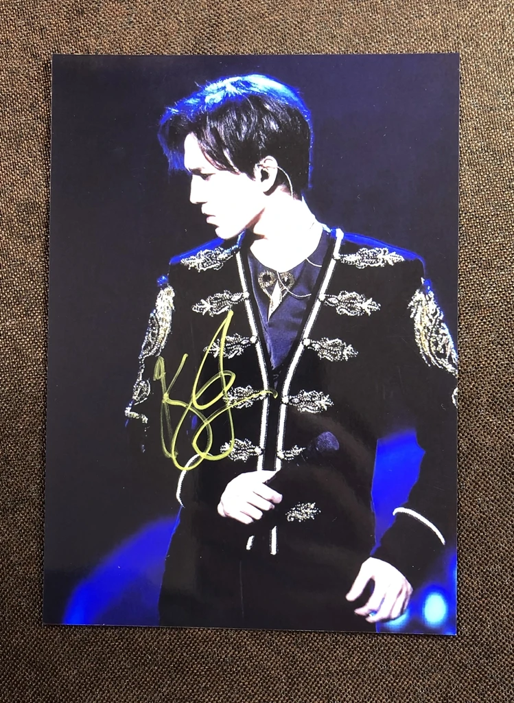Dimash Kudaibergen с автографом подписанное фото 5*7 дюймов аутентичная 69E09