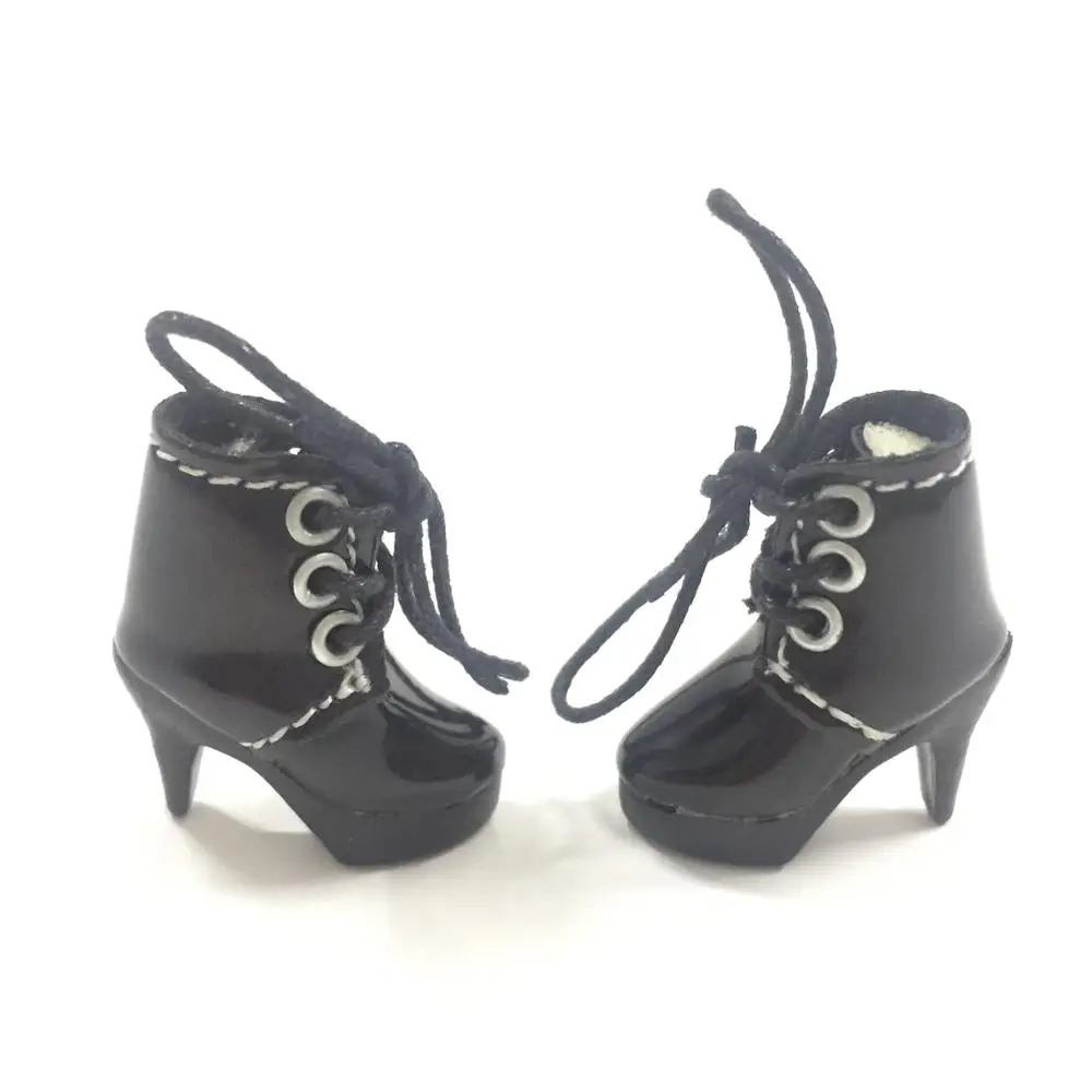 BEIOUFENG 1/8 BJD обувь для кукол Blythe, 2,5 см кукольная обувь для куклы, кукольные сапоги на высоком каблуке для кукол Pukifee