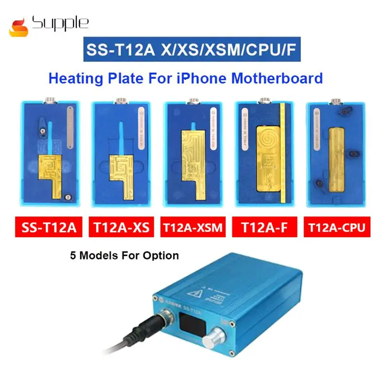 Мягкая SS T12A для iPhone разделитель материнской платы нагревательная станция X/XS MAX