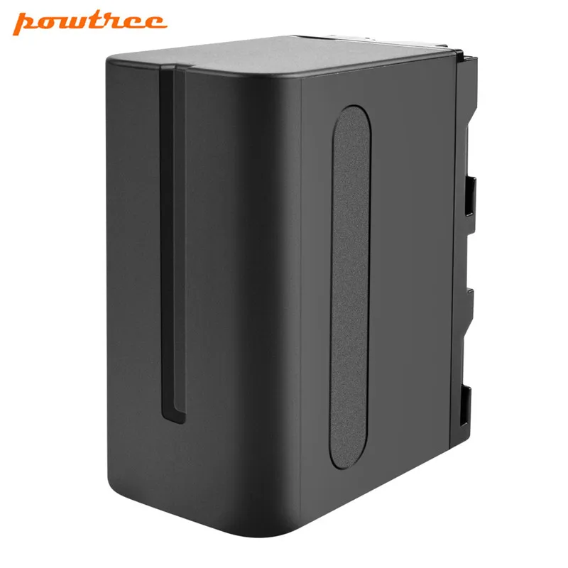 Powtree для sony NP F960 F970 F950 цифровой Камера Батарея + USB Зарядное устройство MVC FD90 FD91