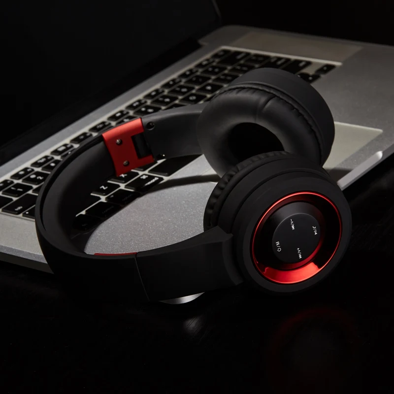 Беспроводные Bluetooth наушники с микрофоном Поддержка TF карты FM Радио стерео