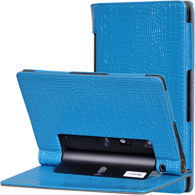 Крокодилья кожа флип-чехол из искусственной кожи чехол для lenovo Yoga Tab 3 " YT-850F YT-850L YT-850M 850F планшет Funda Capa+ пленка+ ручка
