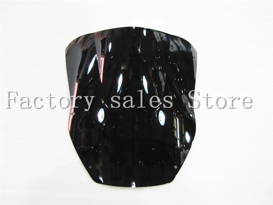 

For Kawasaki Ninja ZX12R ZX-12R 2000 2001 black Windshield WindScreen Double Bubble 00 01