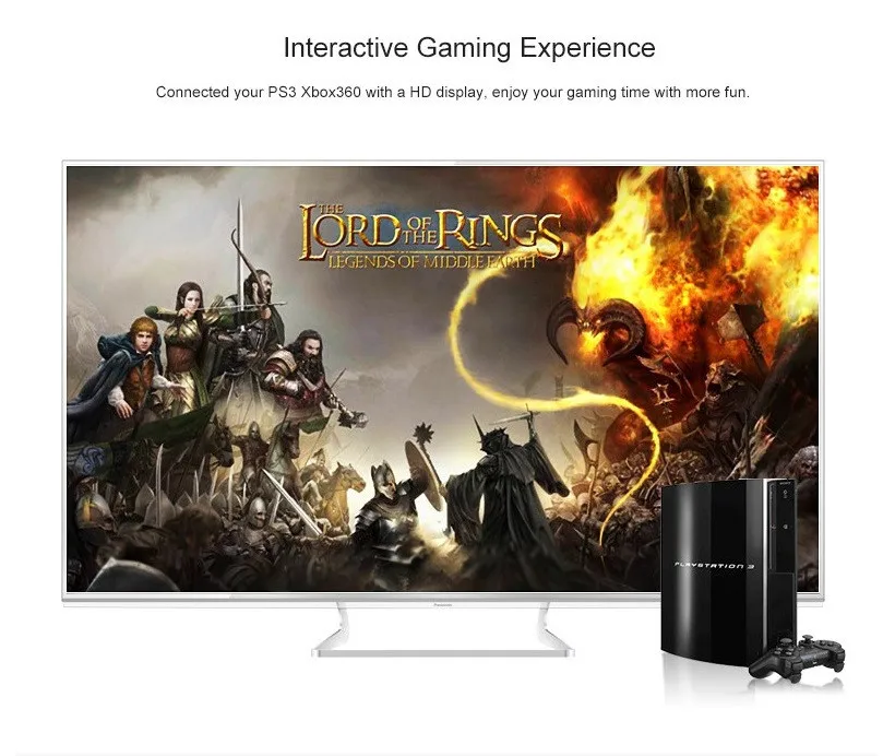 Удлинительный кабель совместимый с HDMI штекер гнездо 1 м/2 м/3 м/5 м 4K 3D 4 в для HD TV LCD