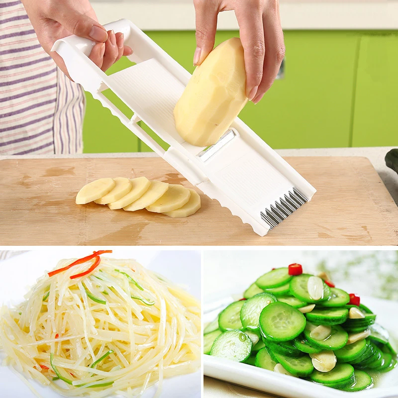 Овощерезка для кухни из нержавеющей стали многофункциональная машина резки