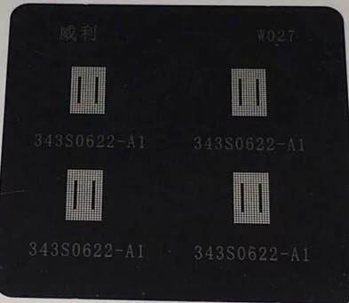 2 шт./лот BGA трафарет для ipad 4 Power ic 343s0622 A1 343s0622|bga reballing|stencils for reballingstencil bga reballing |