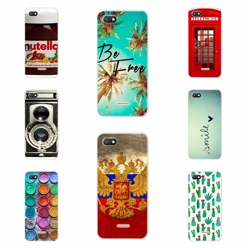 Case for Xiaomi Redmi 6A Cover Silicone Phone 5A 4A Tpu Funda H055 |