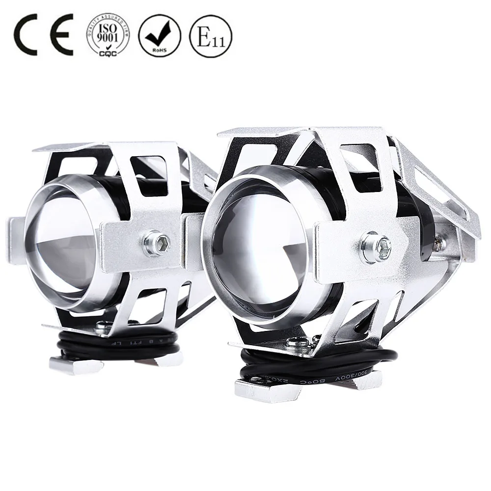 2 шт. U5 светодиодный фара мотоцикла дальнего света трансформирующий прожектор