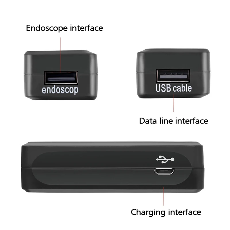 USB эндоскоп совместимый с iPhone Android тип 5 мм Звездочка камера бороскоп осмотр