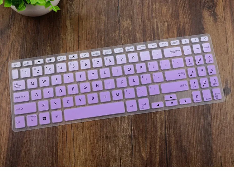 GradualPurple 15,6 дюйм чехол для клавиатуры для ухода за кожей кожи Asus VivoBook 15 X512FL X512UF X512UA X512FA X512da X512UB F512 F512U F512DA X512 Y5000U - Цвет: GradualPurple