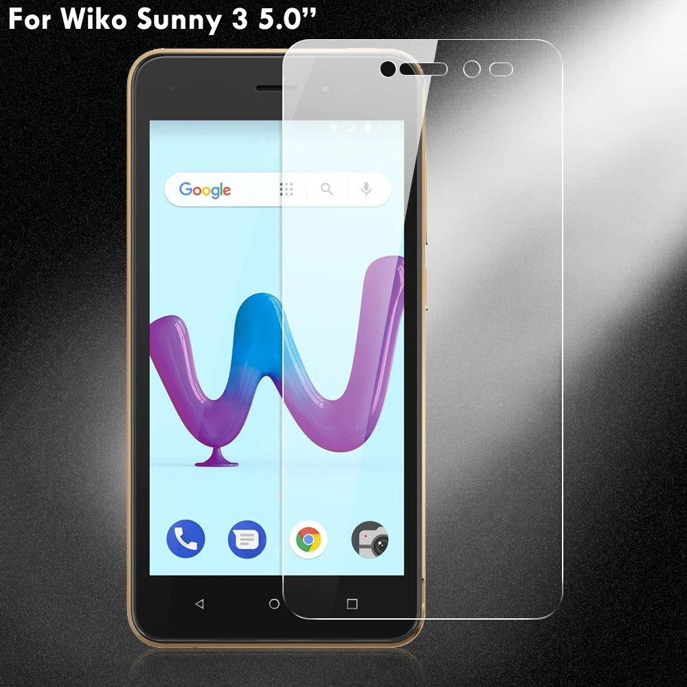 Закаленное стекло JONSNOW для Wiko Sunny 3 5 0 &quot9 H 2.5D Взрывозащищенная защитная пленка