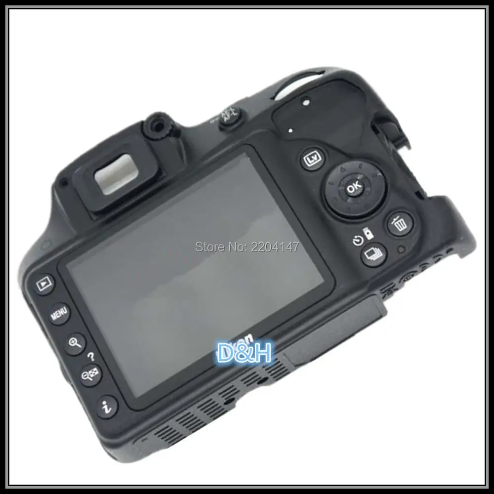 Original Rear Back Cover unit for Nikon D3300 with LCD Screen Flex cable Button Assembly Camera Repair Part | Электроника