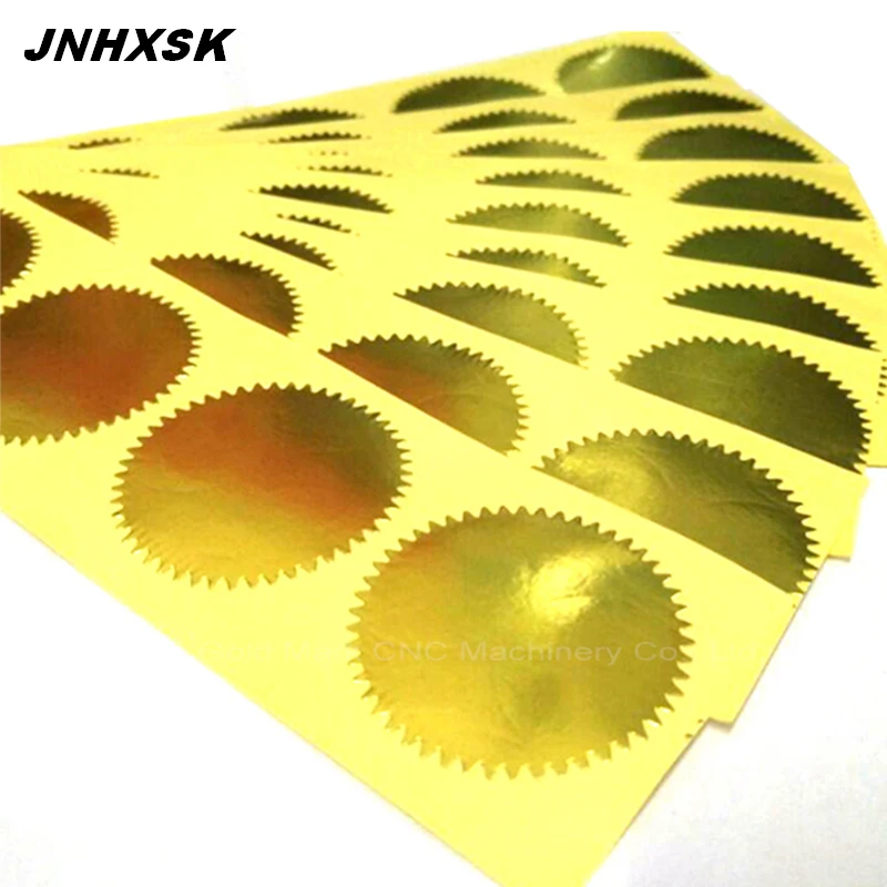 20 листов 100 шт. наклейки для штампов 45 мм доступны в трех цветах бумага этикеток