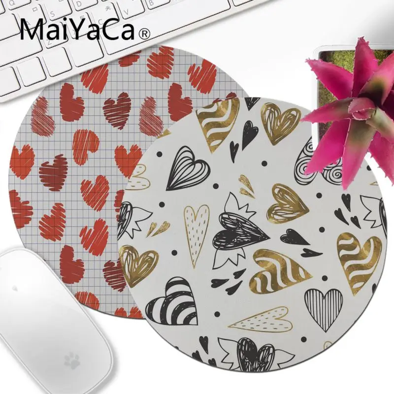 MaiYaCa мой любимый черный и красный любовь своими руками дизайнерский круглый
