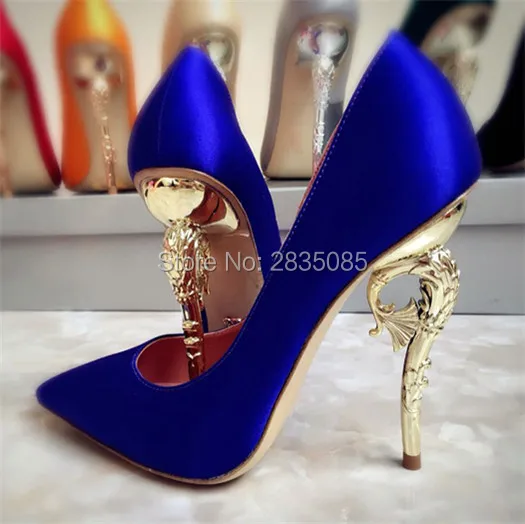 Большие размеры 34 42 Zapatos Mujer модные шелковые туфли лодочки на металлическом