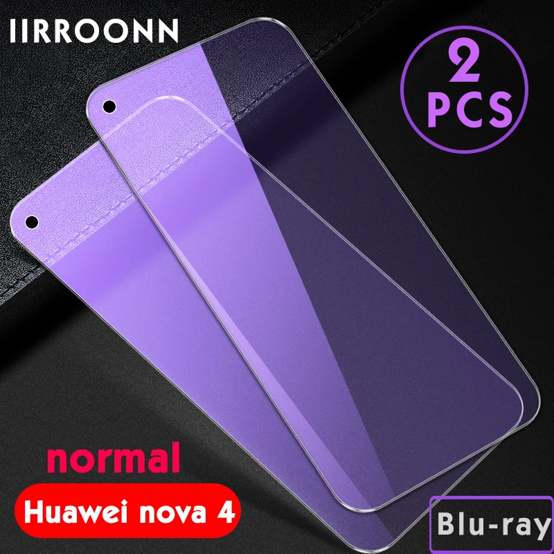 Матовое закаленное стекло 2 шт./лот для Huawei nova 4 3 i lite Y9 2019 Защита экрана p 10 20 30 6D |